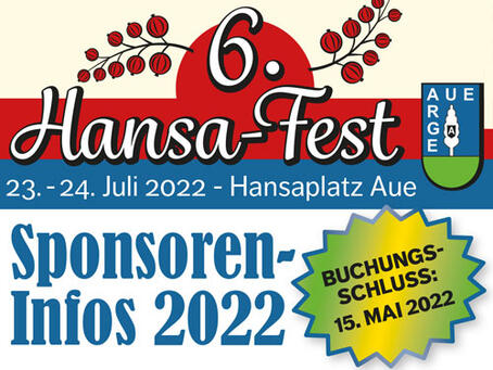 Hansa-Fest Sponsoreninfos 2022