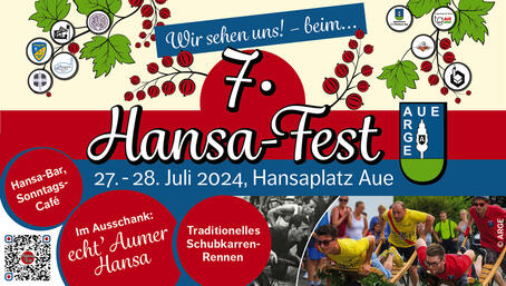 Plakat des 6. Hansa-Fest 2022